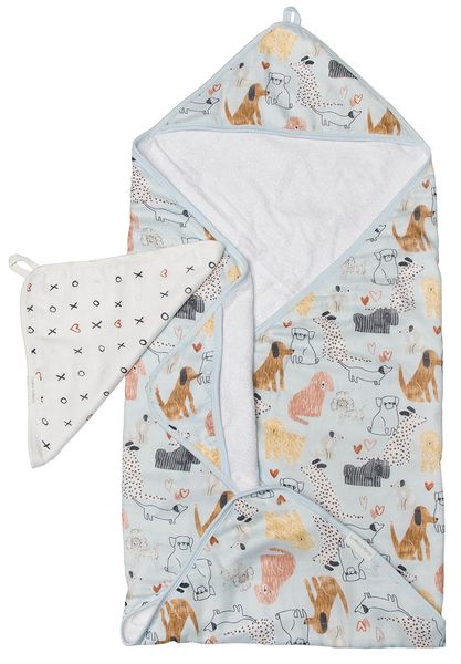 Loulou Lollipop Hooded Towel Set - Honey Puppies