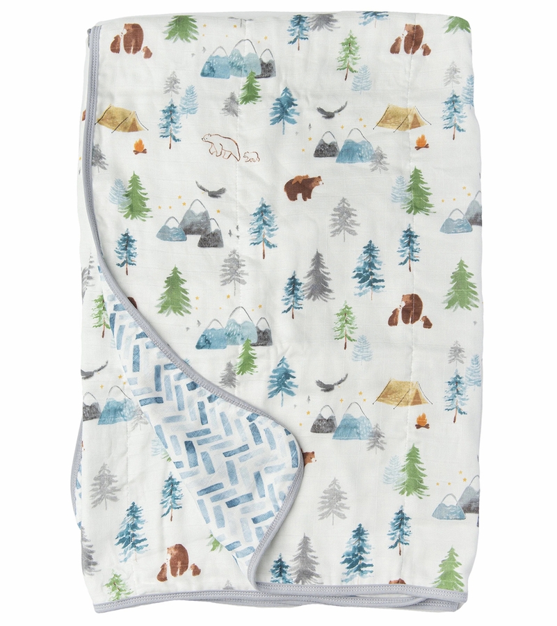 Loulou Lollipop Muslin Quilt Blanket Adventure Begins