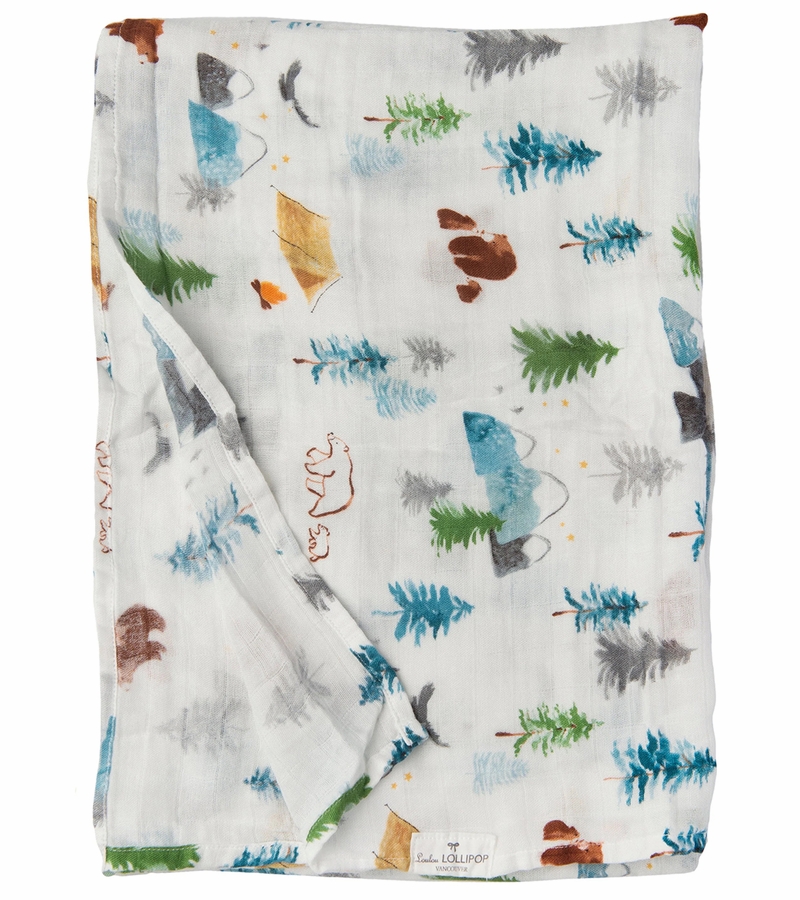 Loulou Lollipop Muslin Swaddle Adventure Begins