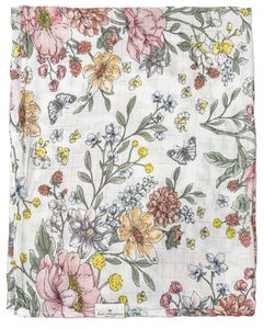 Loulou Lollipop Muslin Swaddle - Secret Garden