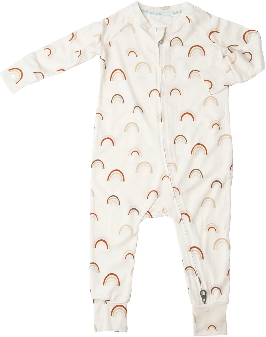 Loulou Lollipop Sleeper in TENCEL - Canyon Rainbow (0-3 M)
