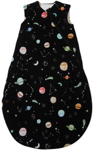 Loulou Lollipop TENCEL Sleep Bag 2.5 Tog, 6-18 Months - Planets