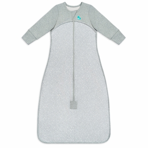 Love To Dream Long Sleeve Sleep Bag Original Cotton Moderate, 18-36 M - Stardust Grey