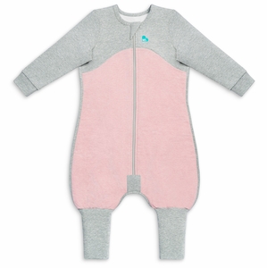 Love To Dream Long Sleeve Sleep Suit Organic Cotton Mild, 12-24 M - Dusty Pink
