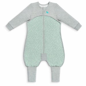 Love To Dream Long Sleeve Sleep Suit Original Cotton Moderate, 6-12 M - Stardust Olive