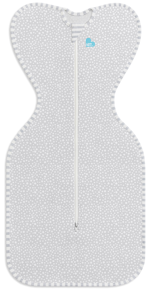 Love To Dream Swaddle UP Bamboo 1.0 TOG, Newborn - Grey Dot