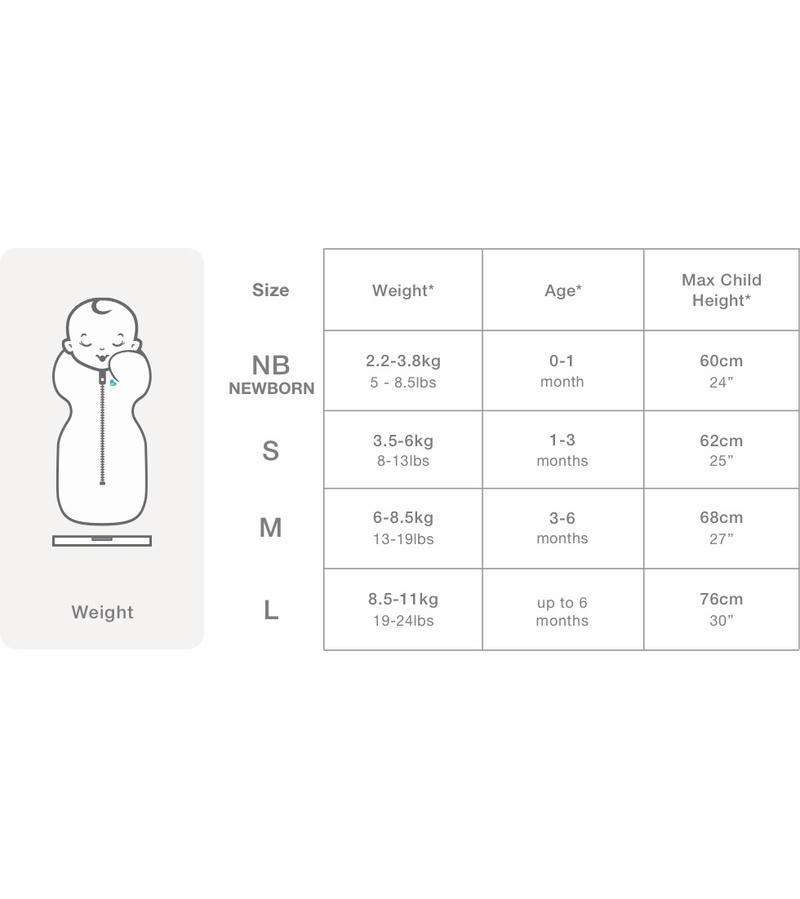 Love To Dream Swaddle UP Bamboo Lite, Newborn Superstar Cream