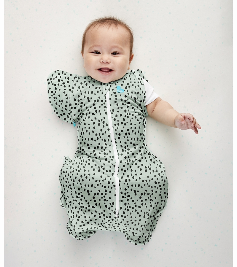 Love To Dream Swaddle UP Designer Collection Transition Bag Original 1.0 TOG, Medium Animal Olive