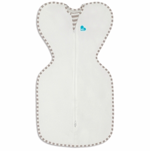 Love To Dream Swaddle UP Organic 1.0 TOG, Small - Cream