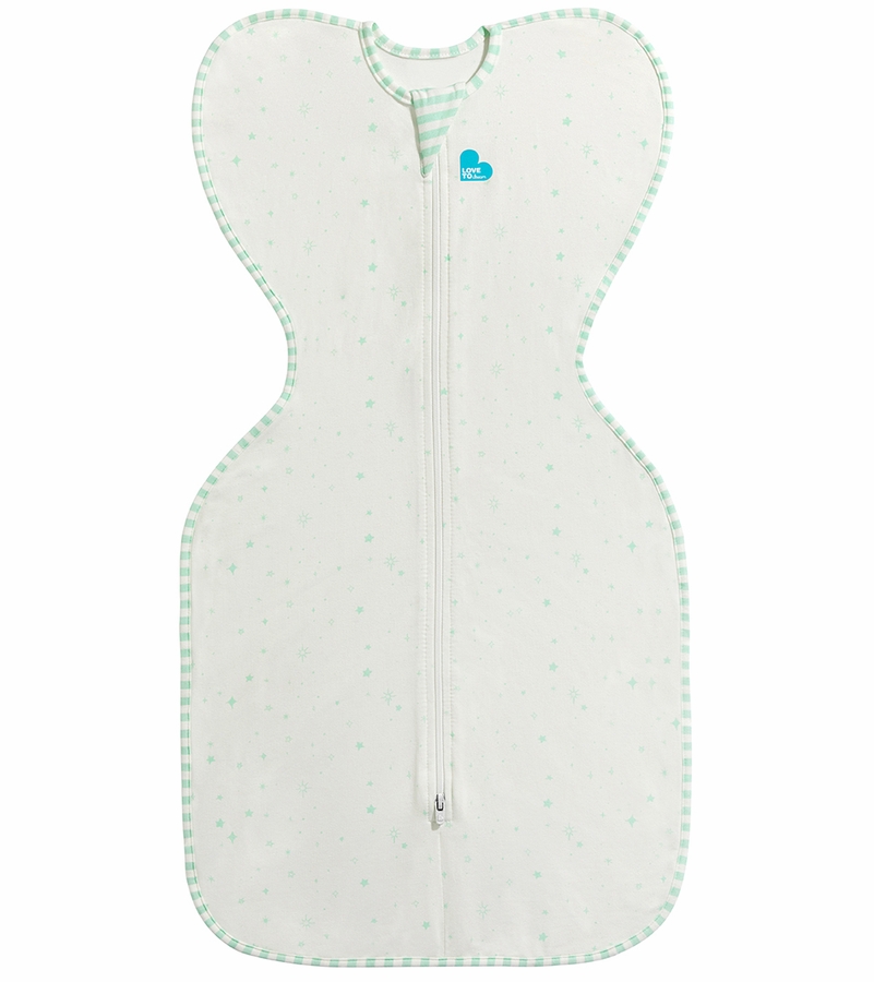 Love To Dream Swaddle UP Organic 1.0 TOG, Small Mint