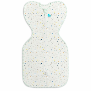 Love To Dream Swaddle UP Organic Lite, Medium - Cream Constellation