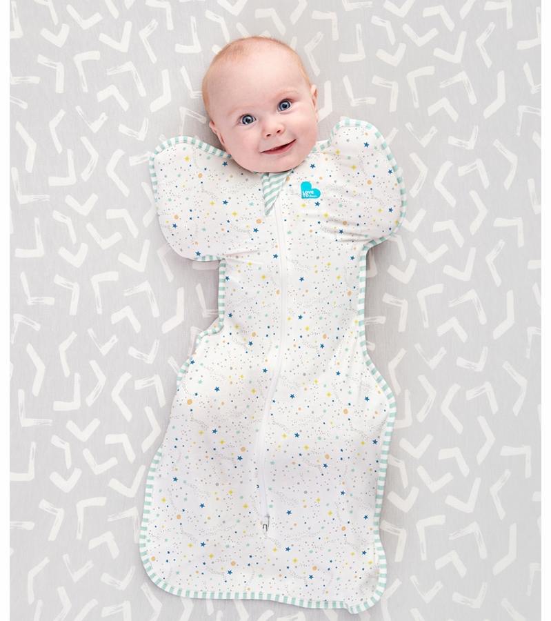 Love To Dream Swaddle UP Organic Lite Stardust, Small