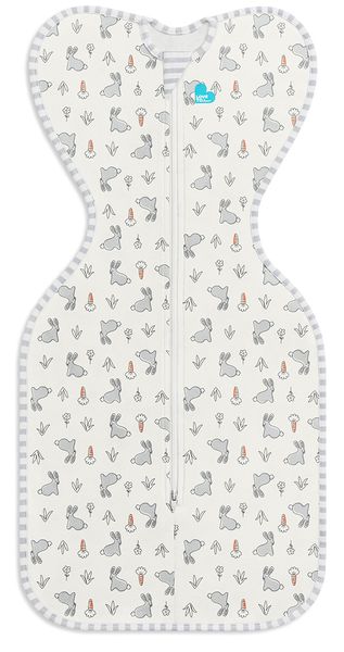 Love To Dream Swaddle UP Original 1.0 TOG, Medium - Bunny White