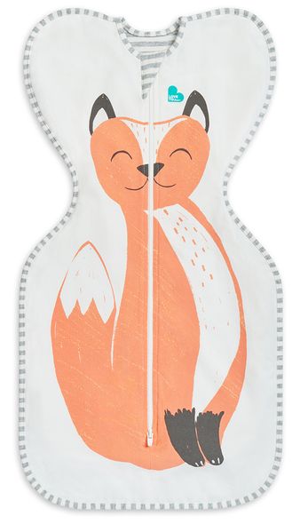 Love To Dream Swaddle UP Original 1.0 TOG, Newborn - Orange Frankie Fox