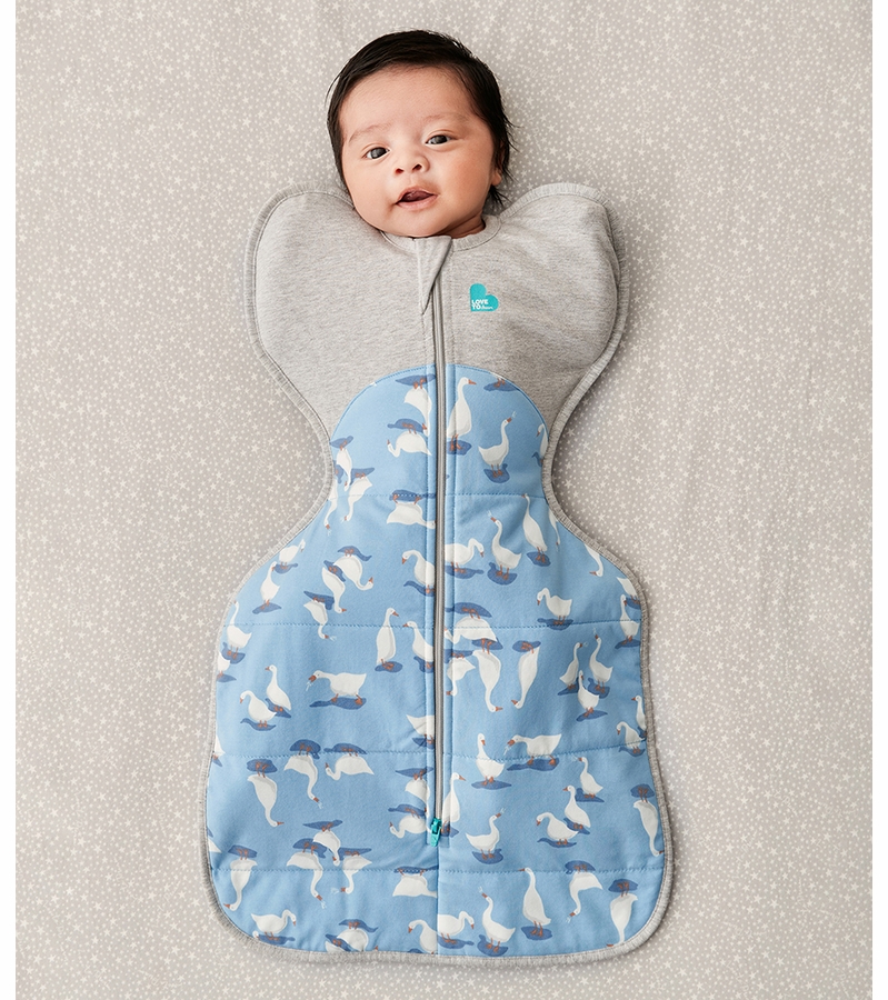 Love To Dream Swaddle UP Quilted Cotton 2.5 TOG, Small Silly Goose