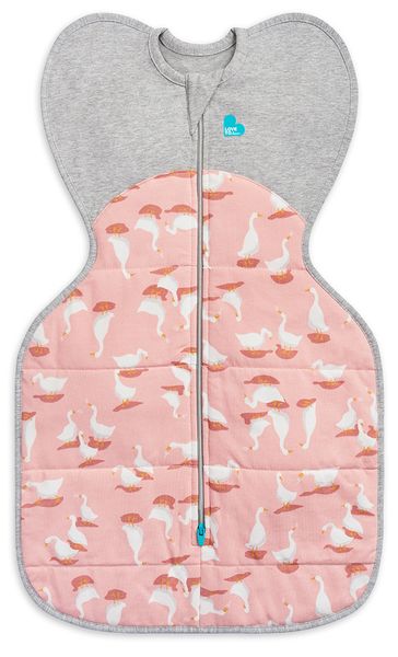 Love To Dream Swaddle UP Quilted Cotton 2.5 TOG, Small - Silly Goose Dusty Pink