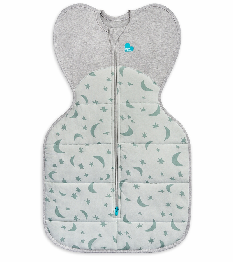 Love To Dream Swaddle UP Quilted Cotton 3.5 TOG, Newborn Moonlight Olive