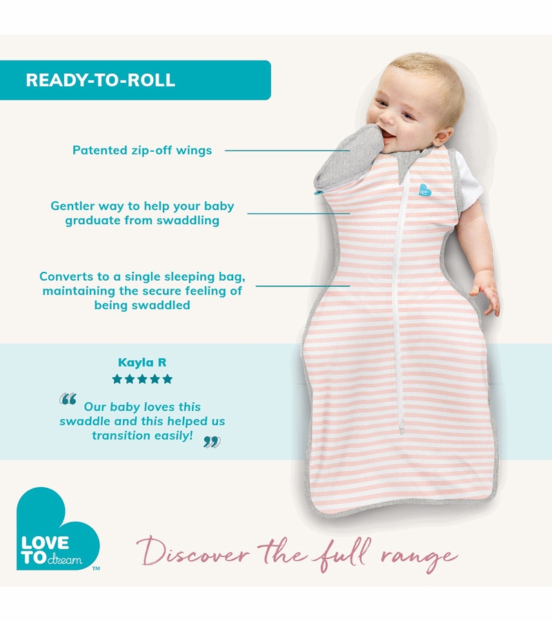 Love To Dream Swaddle UP Transition Bag Quilted Cotton 2.5 TOG, Large