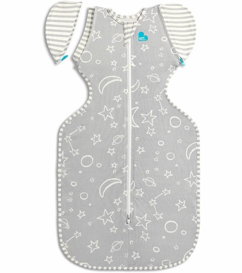 Love To Dream Swaddle UP Transition Bag SilkyLux Gray Moon and Stars