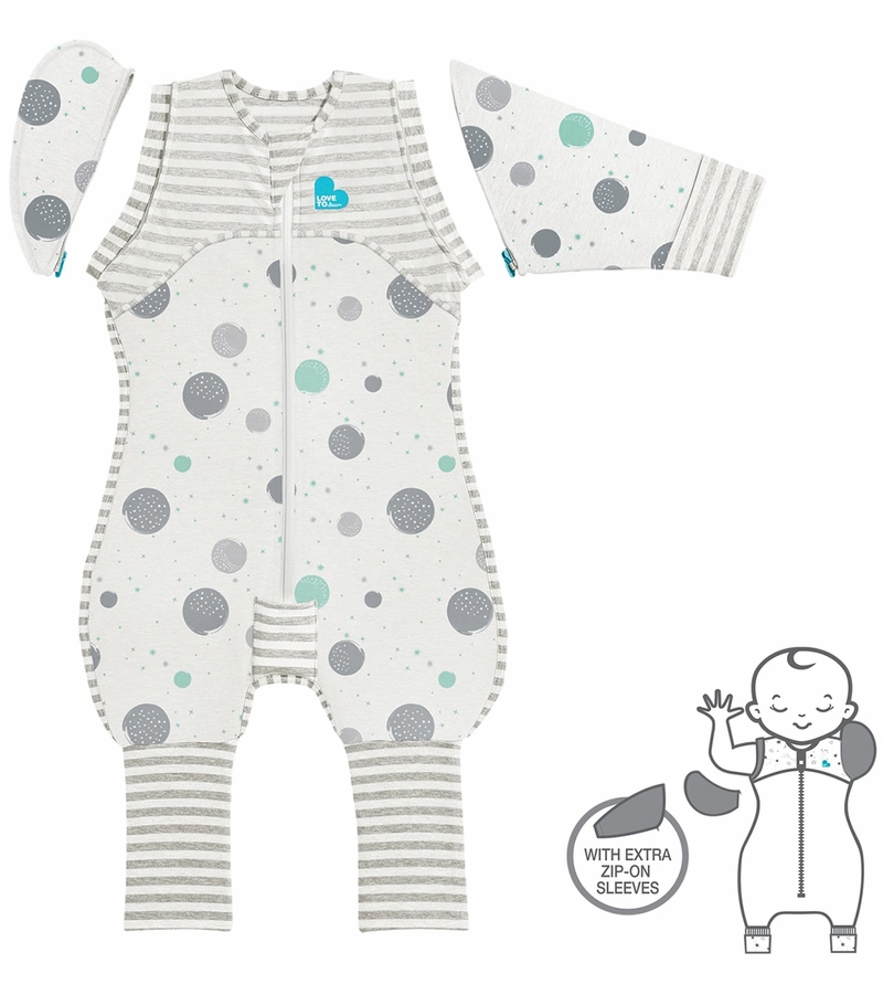 Love to Dream Swaddle UP Transition Suit, 0.2 TOG, Large White
