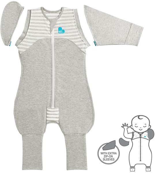 Love to Dream Swaddle UP Transition Suit, 1.0 TOG, Large Gray