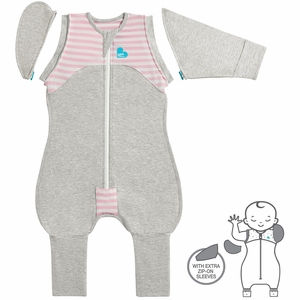 Love to Dream Swaddle UP Transition Suit, 1.0 TOG, Medium - Pink