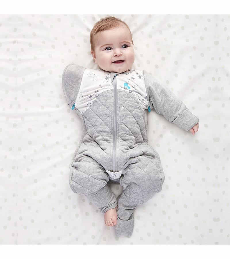 Love to Dream Swaddle UP Transition Suit, 2.5 TOG, Medium White