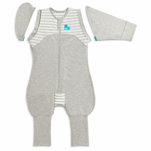 Love To Dream Swaddle UP Transition Suit Original 1.0 TOG, Large - Grey