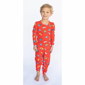 Lovey&Grink Pajamas - Game On, 2T