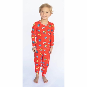 Lovey&Grink Pajamas - Game On, 4T