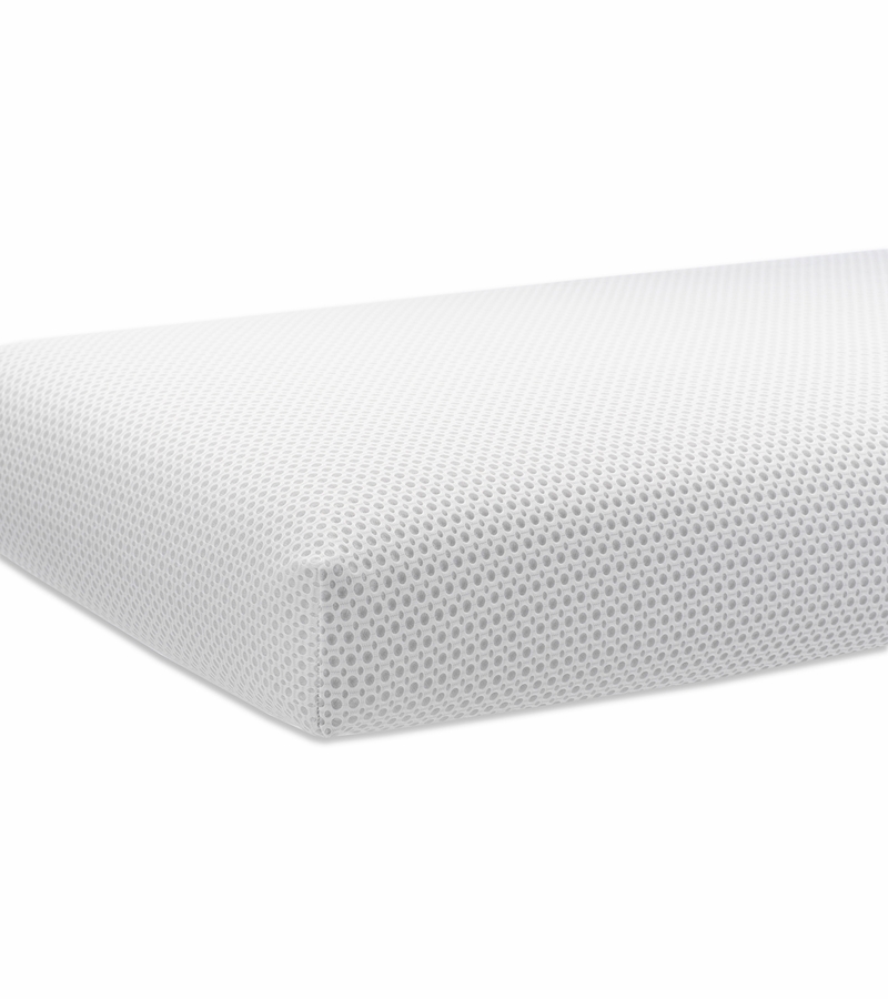 Lullaby Earth Breathe Safe 2stage Crib Mattress White