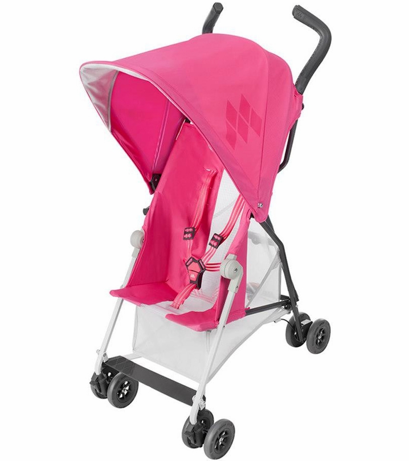 Maclaren Mark II Umbrella Stroller Carmine Rose