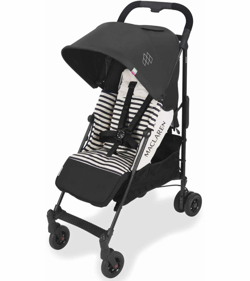 Maclaren Quest Arc Stroller Railroad Stripe