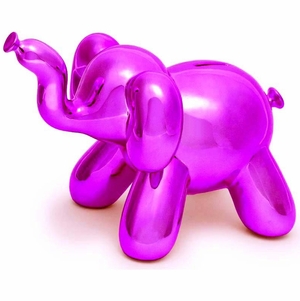Made By Humans Balloon Bank, Elephant - Pink