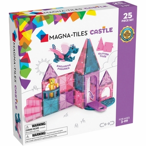 Magna-Tiles Castle, 25-Piece Set