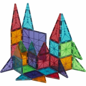 Magna-Tiles Clear Colors, 32 Piece Set