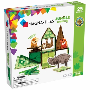 Magna-Tiles Jungle Animals, 25-Piece Set