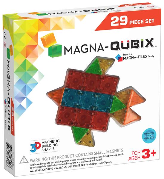 Magna-Tiles Magna-Qubix 3D Magnetic Building Blocks