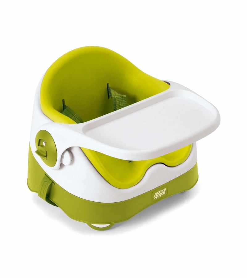 Mamas & Papas Baby Bud Portable Booster Chair & Activity Tray Lime