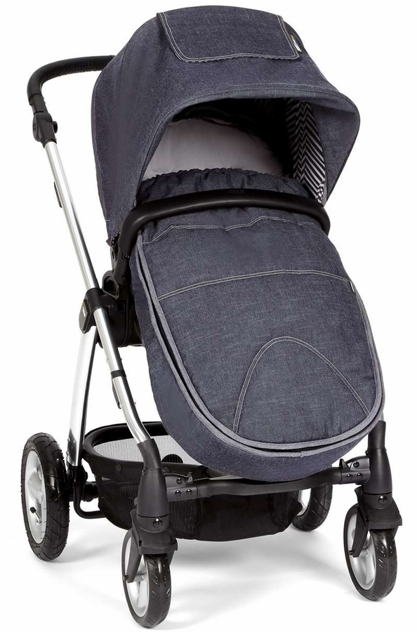 Mamas & Papas Sola 2 MTX Stroller Chrome Denim