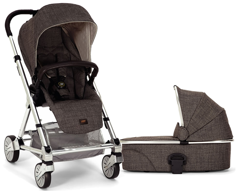 Mamas & Papas Urbo 2 Stroller & Carrycot Chestnut Tweed
