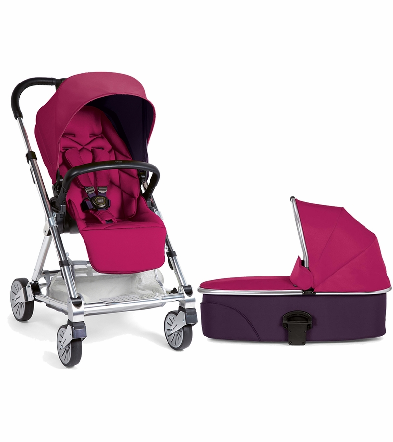 Mamas & Papas Urbo 2 Stroller & Carrycot Pink