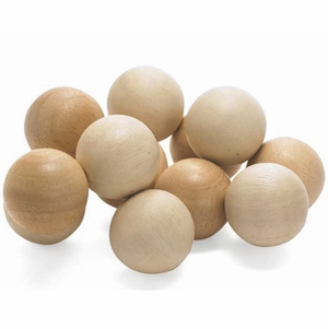 Manhattan Toy Baby Beads Wood Rattle - Natural