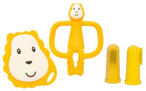 Matchstick Monkey Teething Starter Set - Ludo Lion