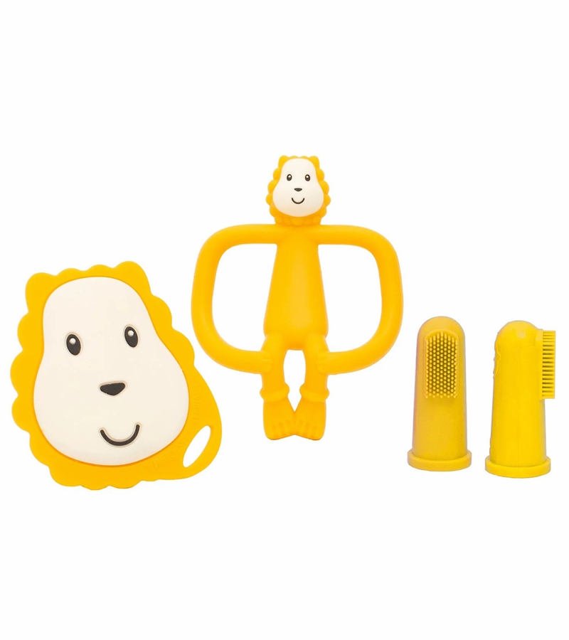 Matchstick Monkey Teething Starter Set Ludo Lion