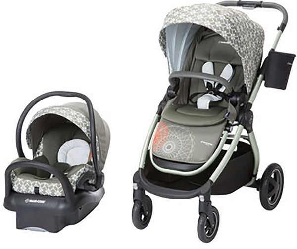 MaxiCosi Adorra Travel System Graphic Flower