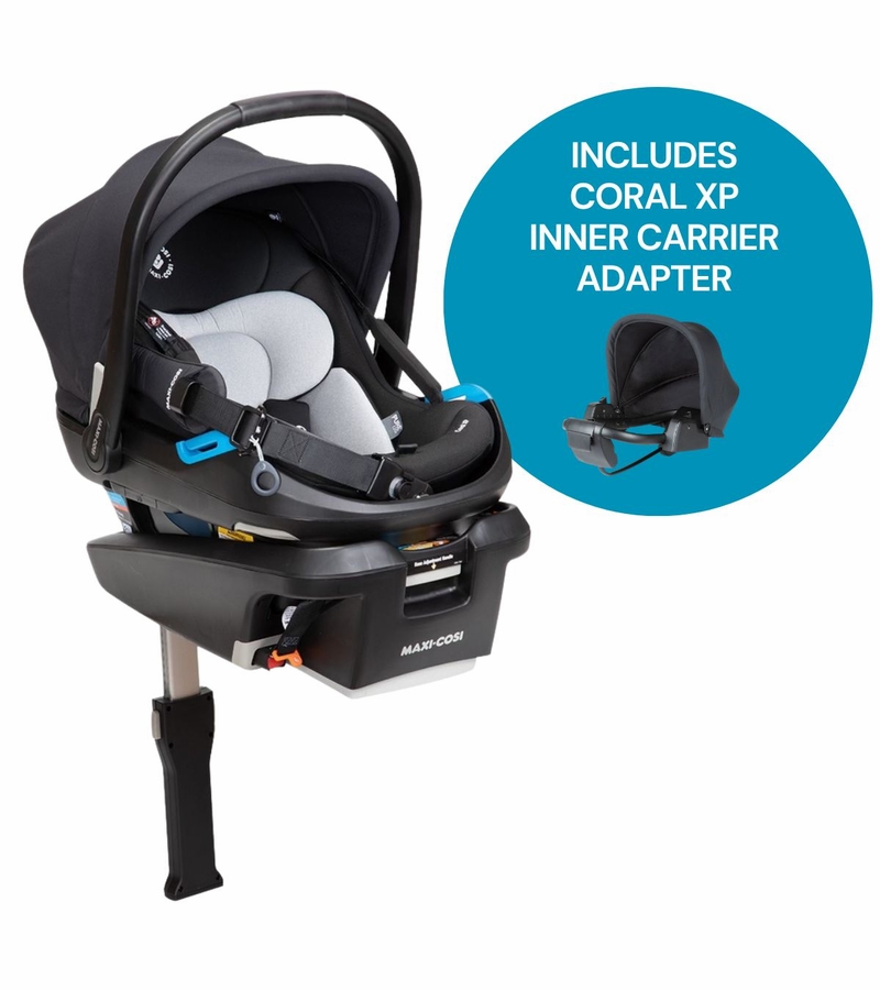 Maxi-Cosi Coral XP Infant Car Seat + Inner Carrier Adapter - Essential