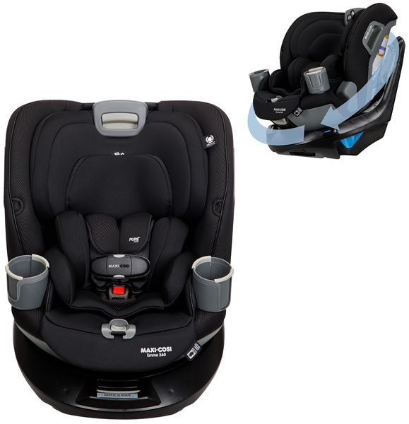 MaxiCosi Emme 360 Rotating AllinOne Convertible Car Seat Midnight