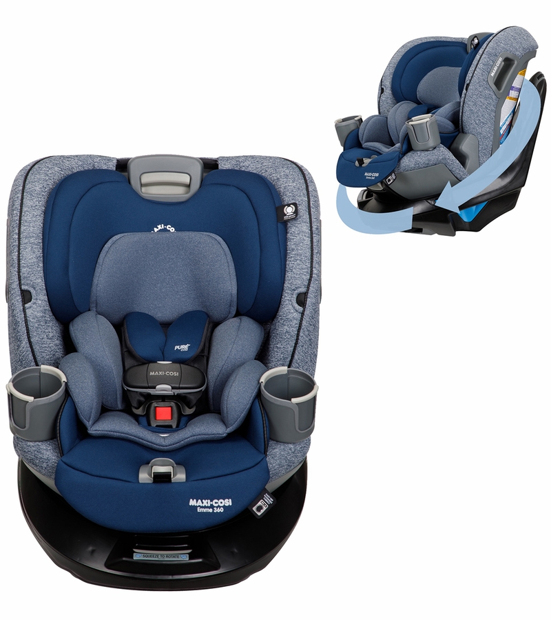 MaxiCosi Emme 360 Rotating AllinOne Convertible Car Seat Navy Wonder