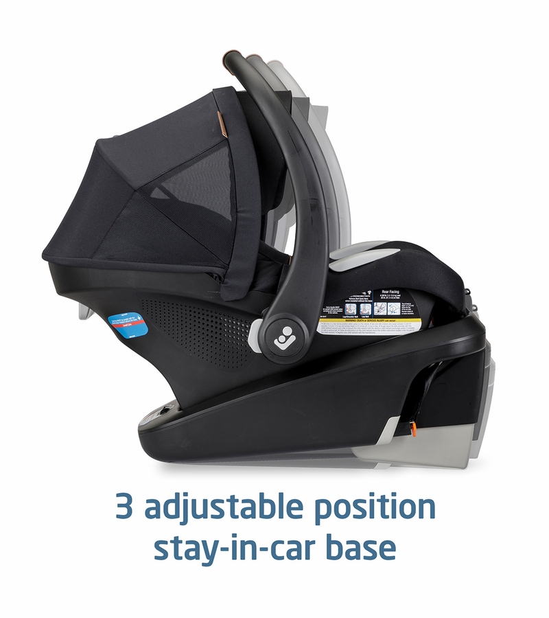 MaxiCosi Mico Luxe+ Infant Car Seat Essential Black